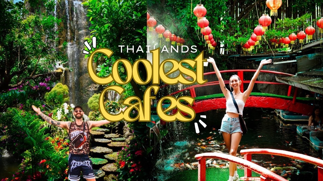 THAILANDS COOLEST CAFES! 😲 Carp Cafe & Lalitta Cafe
