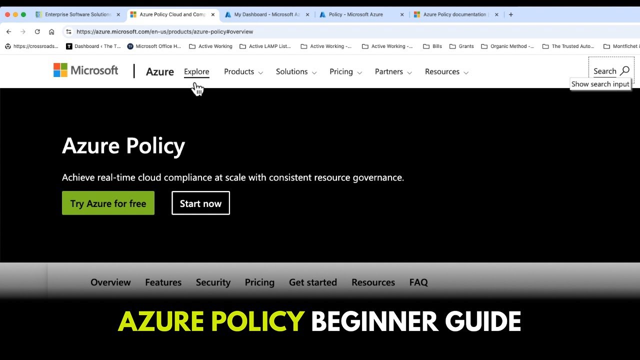 Azure Policy Beginner Guide
