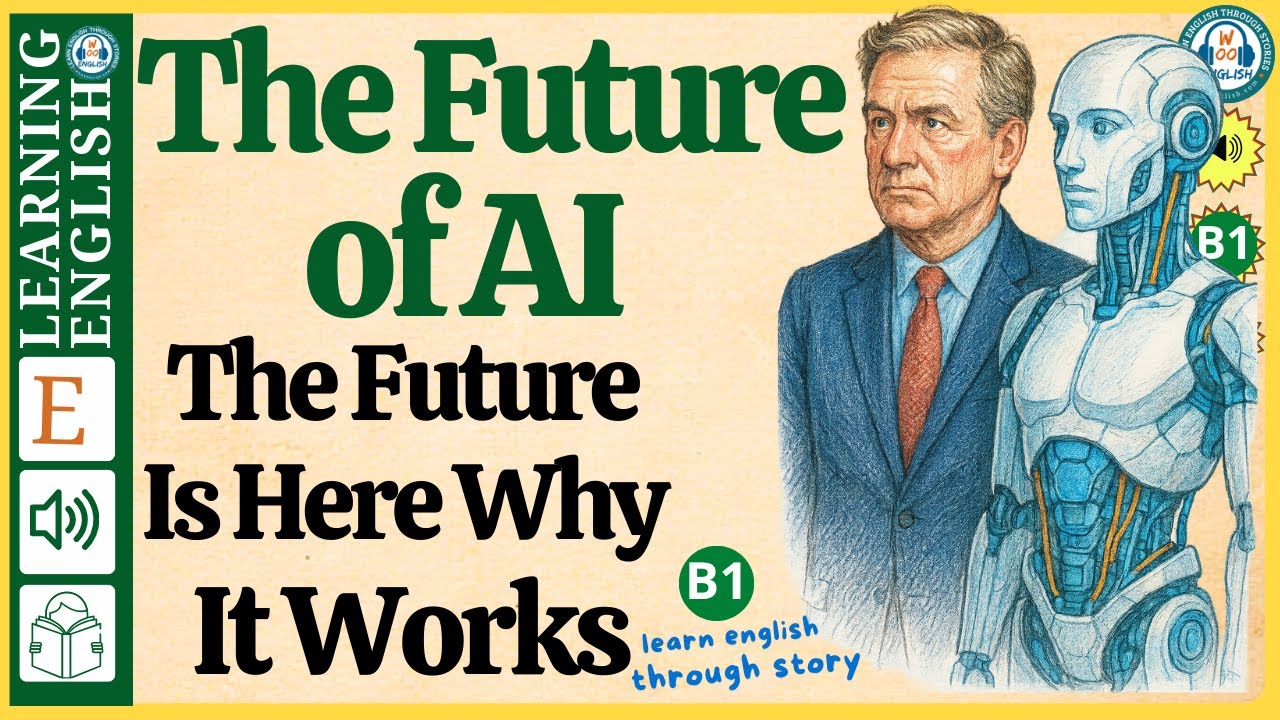The Future of AI  ⭐ english stories for learning english level 3