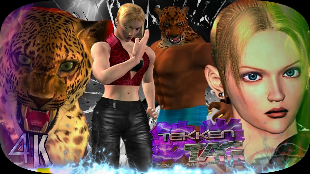 Nina ( 4P ) & King ( 3P ) Arcade Hard Tekken Tag Tournament HD 4K 60 FPS