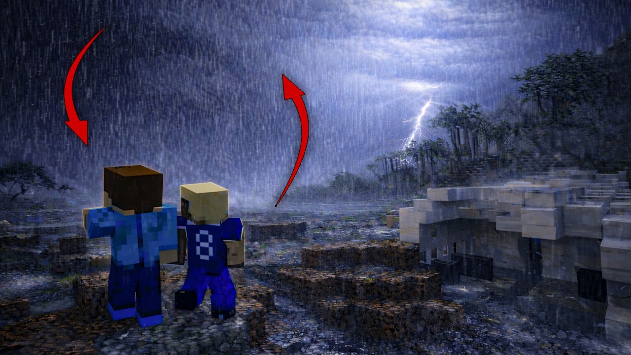 Stranded With 7 Days Before Minecraft's DEADLIEST Hurricane
