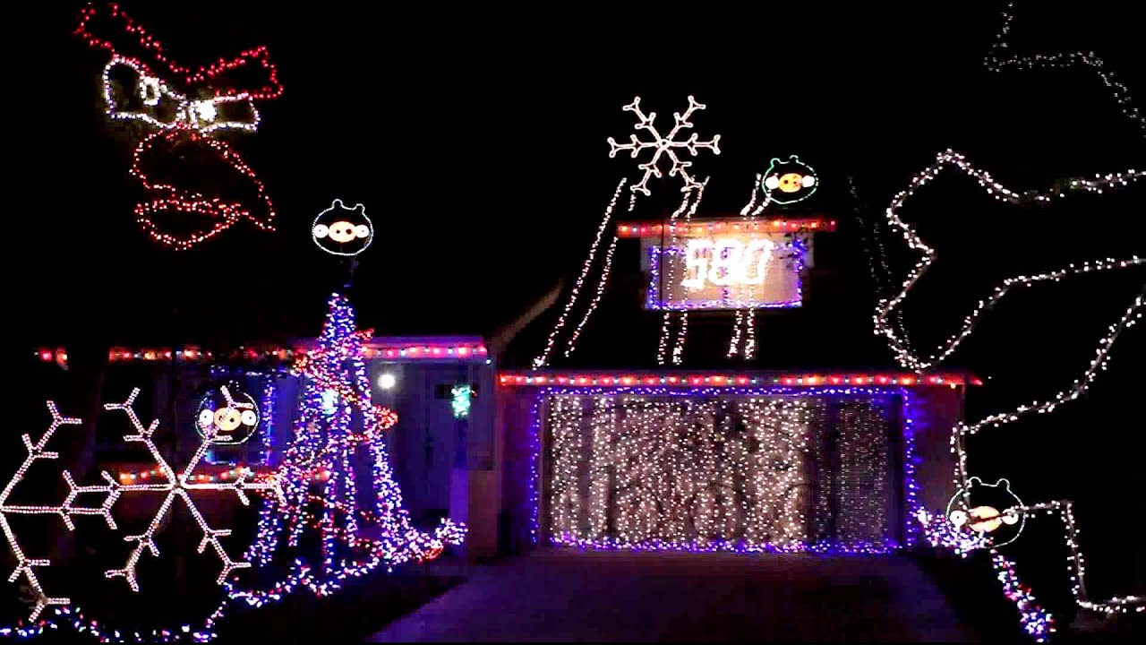 Angry Birds Christmas Light Game