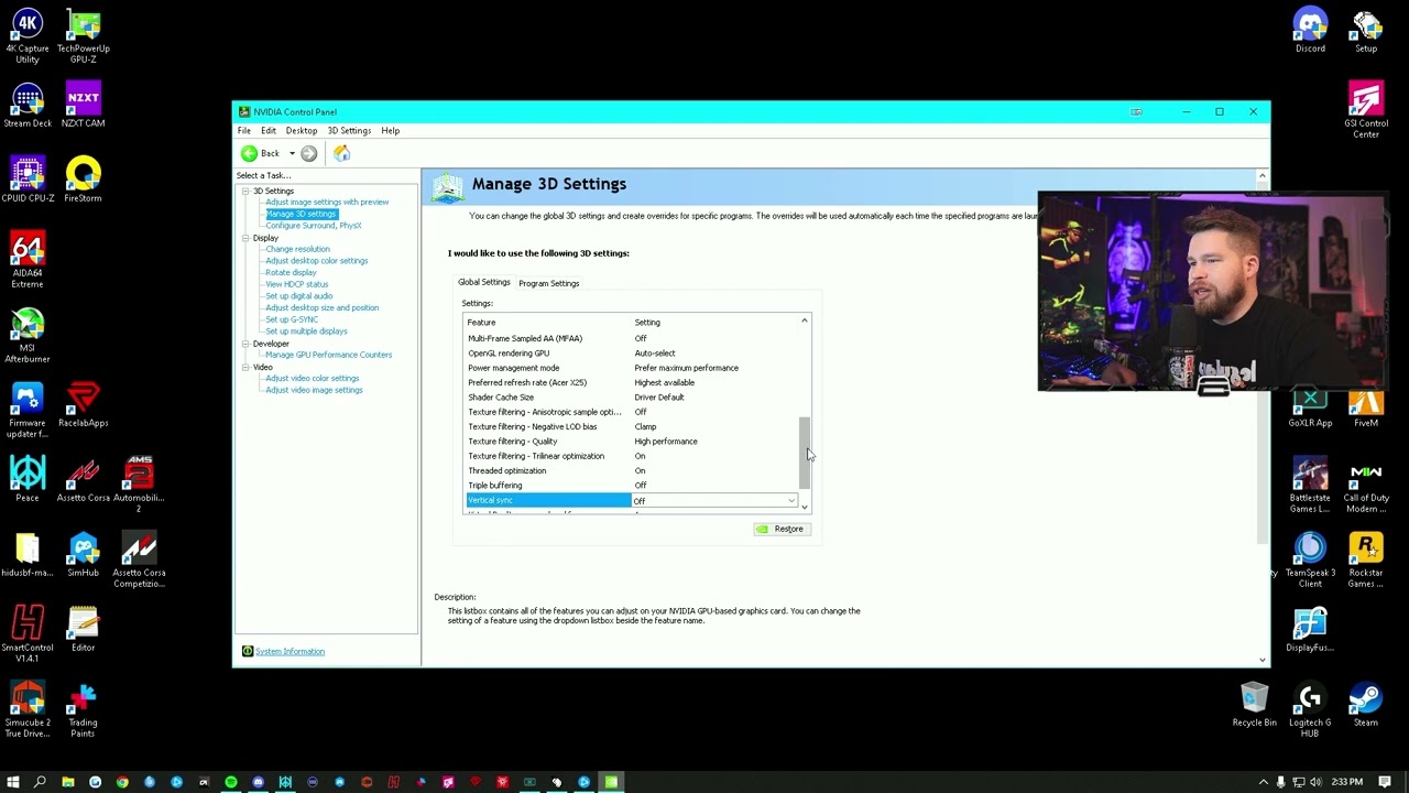 Use these NVIDIA Settings for Gaming