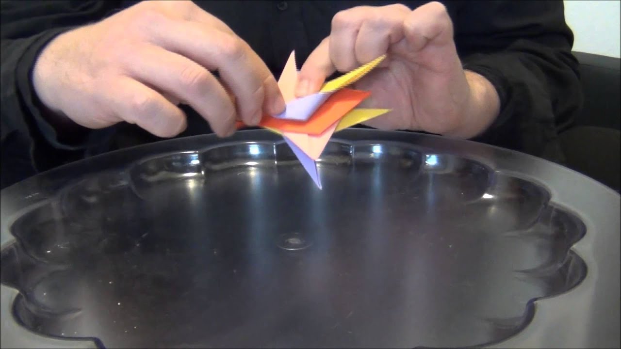 Wir basteln eine Origami-Spirale