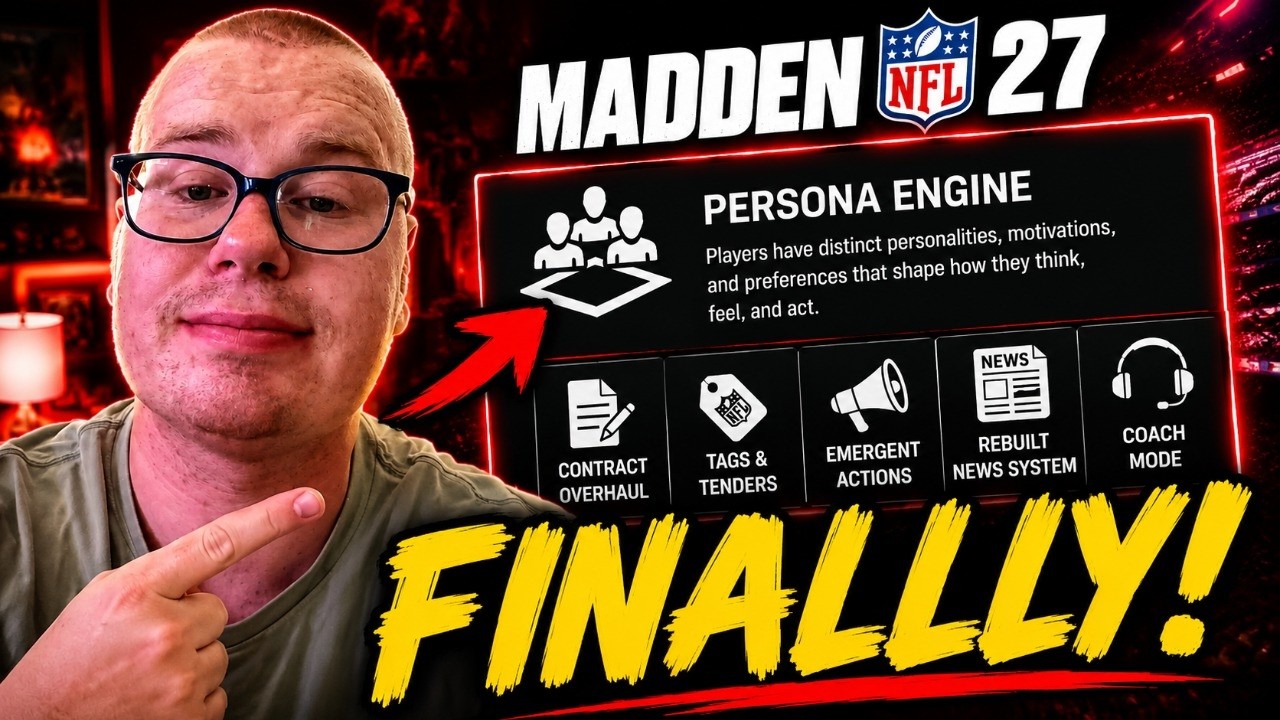 Представлен режим франшизы в Madden 27! Движок Persona, новые контракты и масштабные изменения в ...