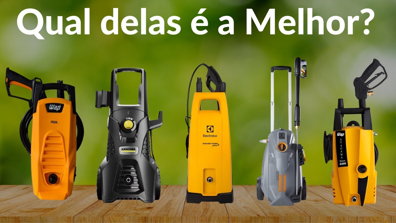 MELHORES LAVADORAS DE ALTA PRESSÃO: ✅ TOP 5 de 2025