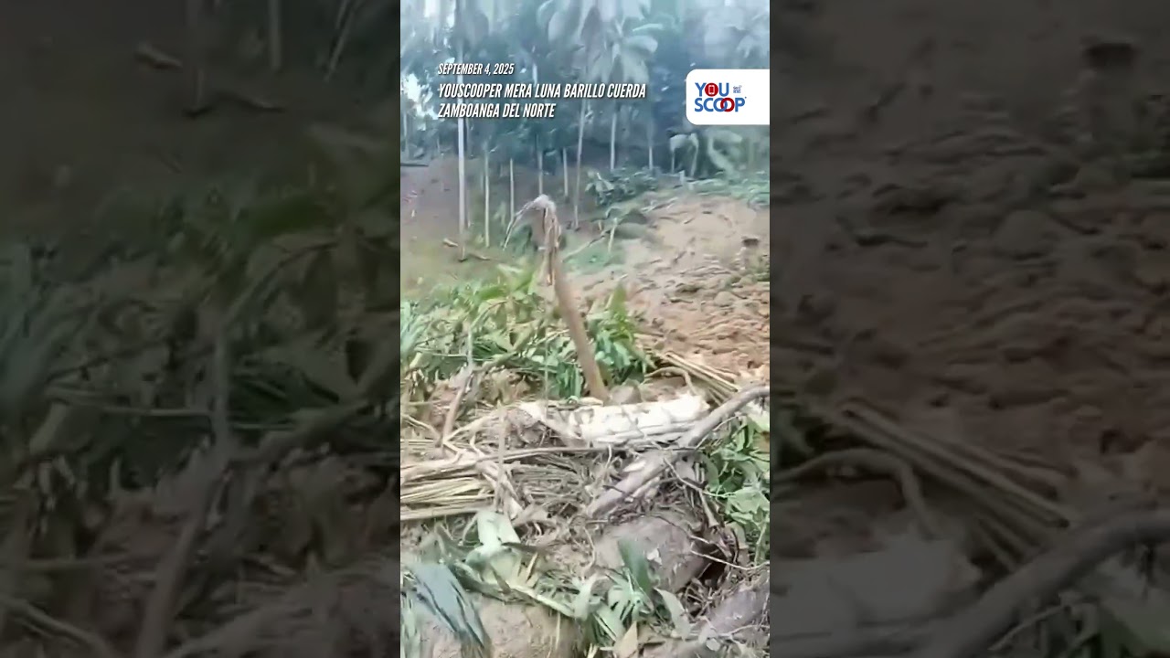 2 lalaki sa Zamboanga del Norte, natabunan ng gumuhong lupa | YouScoop+