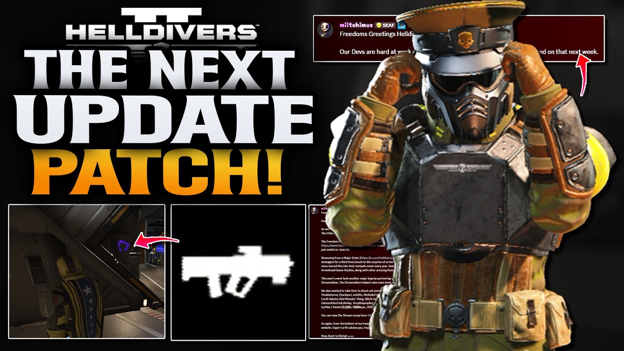 Следующее обновление Helldivers 2! Ответ разработчиков по поводу FOMO!