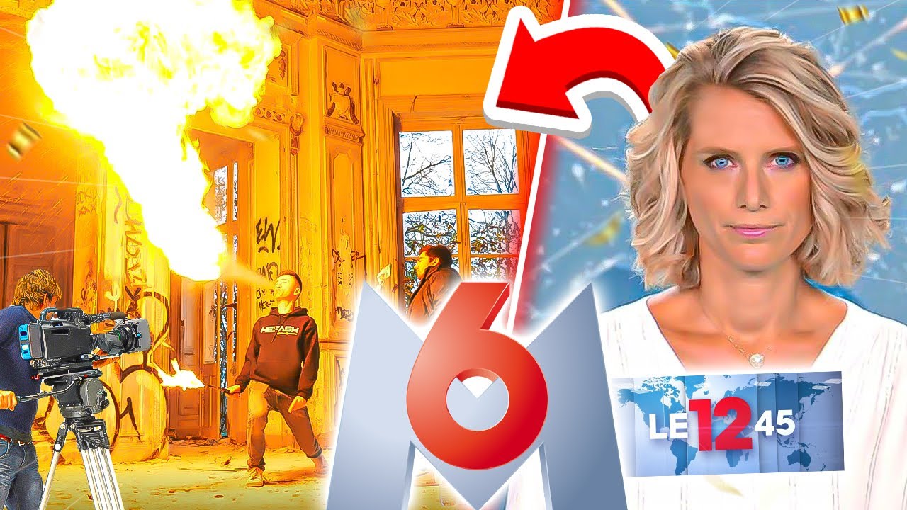 J'ai CRACHÉ DU FEU sur M6 ! (passage à la télé)