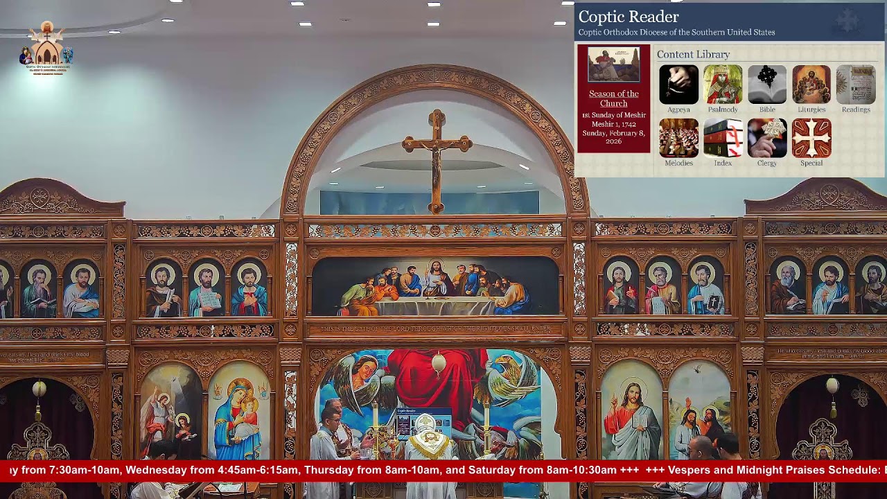 Sunday Liturgy 2/8/2026