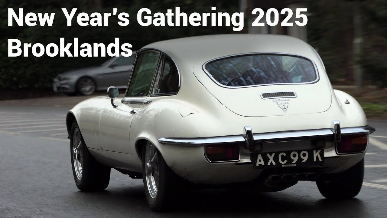 Brooklands New Year's Classic Gathering 2025: Departures - Part Two