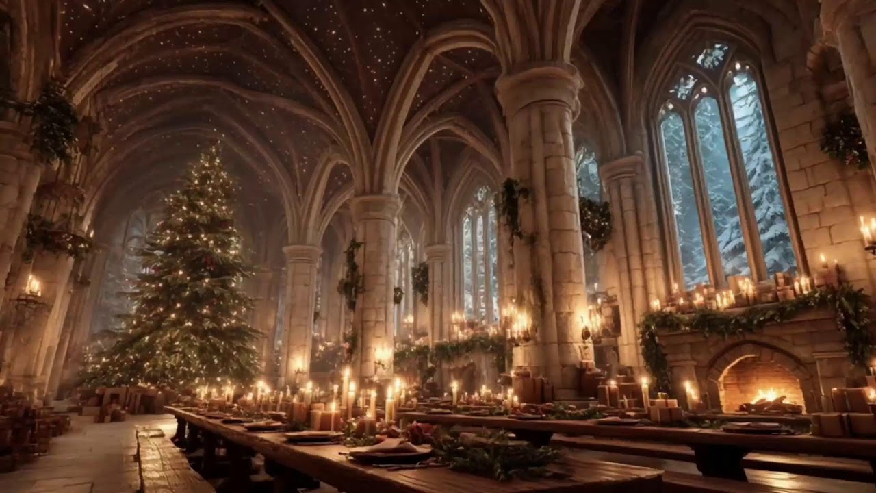 Hogwarts Castle Lo-Fi Journey (1 Hour) | Wizard Film-Inspired Beats + Enchanted Castle Ambience