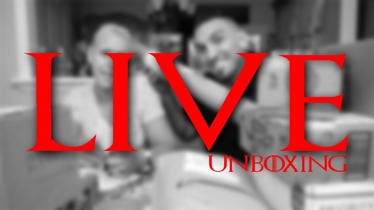 30,000 Subscribers!!!  LIVE Game of Thrones Unboxing