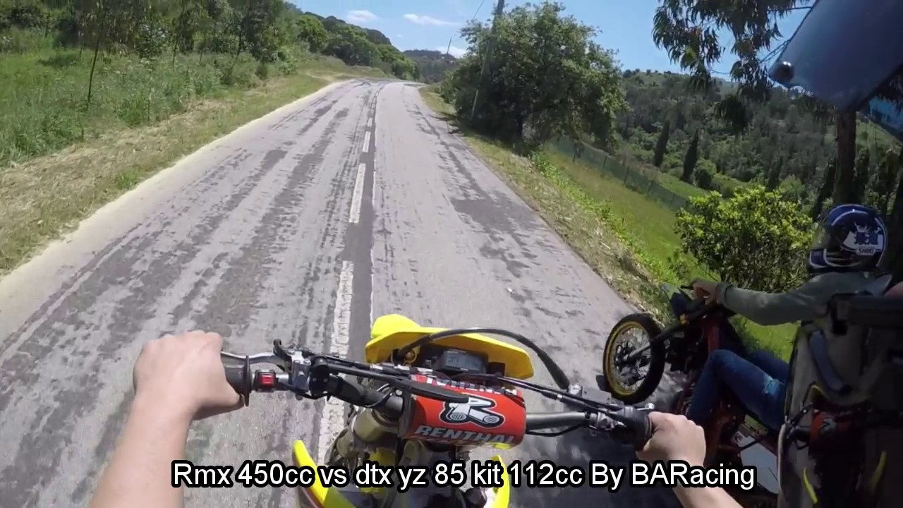 Yamaha Dt vs Suzuki RMX45O 2strokes vs 4strokes