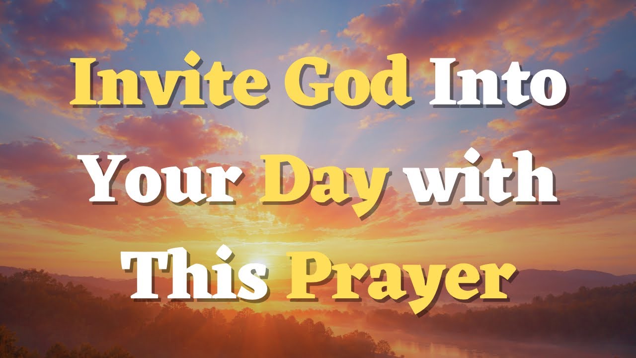 Say this Morning Prayer Before You Start Your Day | Starting the Day With Faith and Gratitude