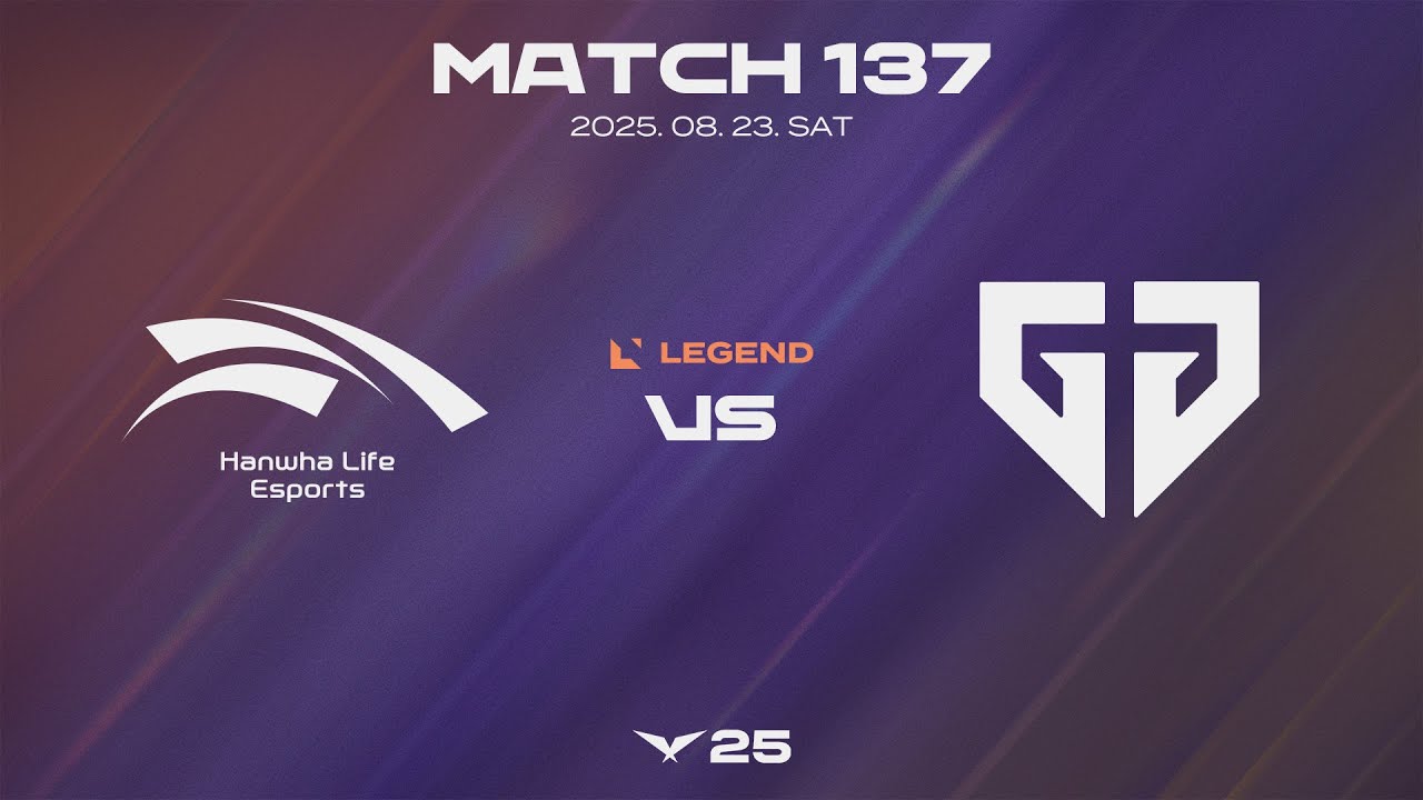 HLE vs  GEN | 매치 137 하이라이트 | 08.23 | 2025 LCK