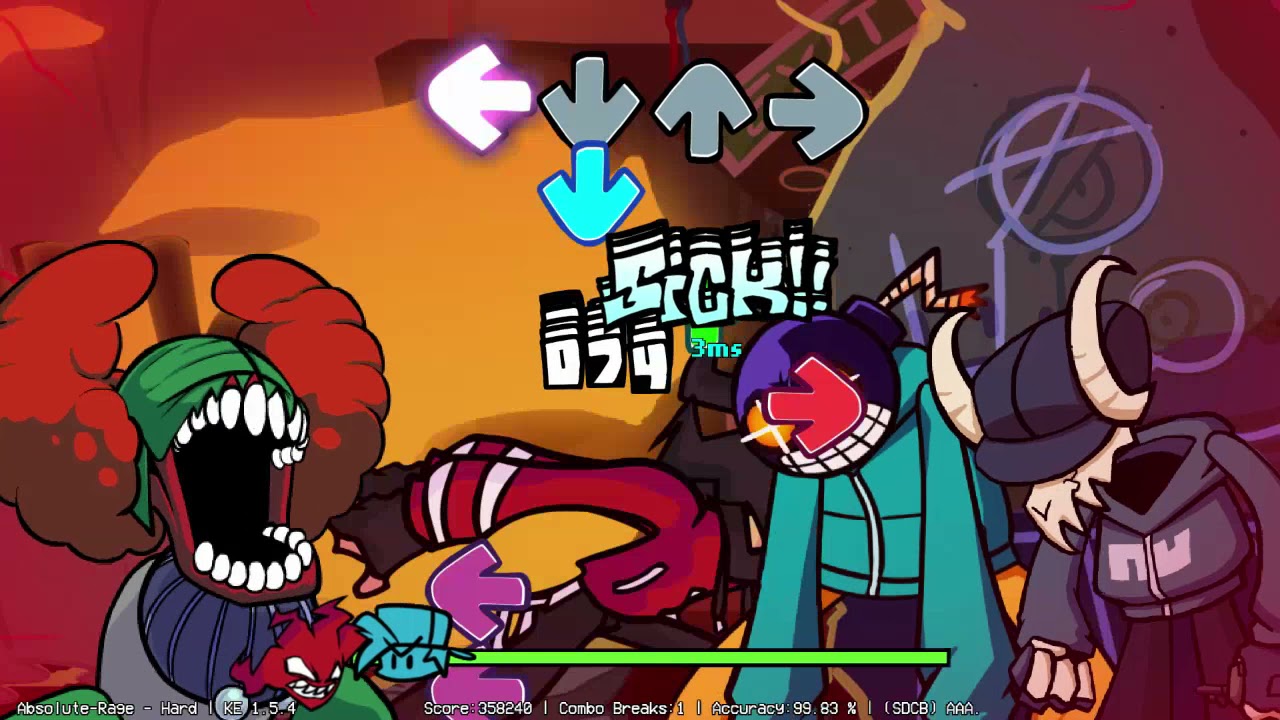 FNF TRICKY AGOTI VS WHITTY TABI Absolute Rage Mashup Mod [HARD]