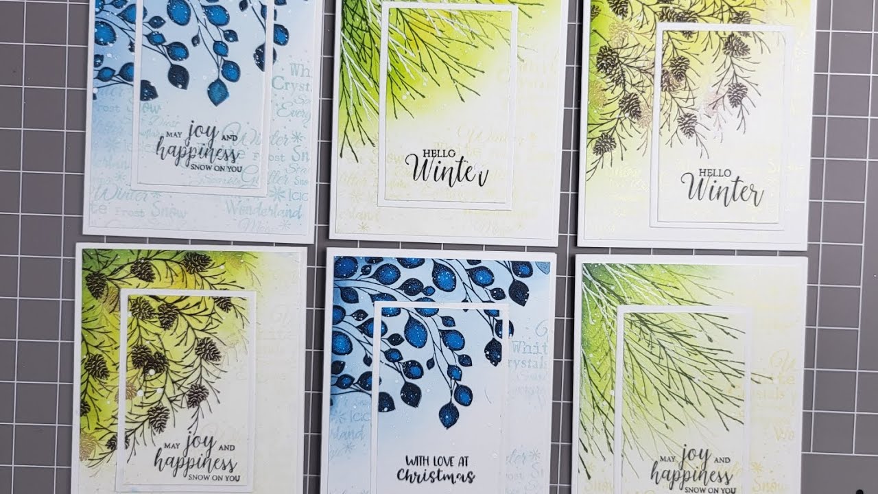 lavinia stamps QUICK AND EASY Christmas cards #74