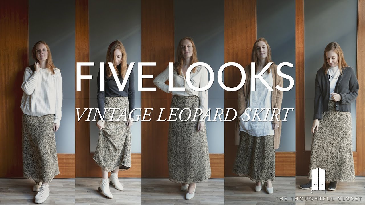 Leopard Skirt | Styled into 5 Outfits