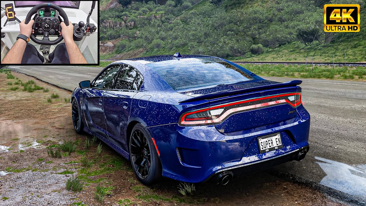 Dodge Charger SRT Hellcat - Forza Horizon 5 | Logitech G923 Steering Wheel