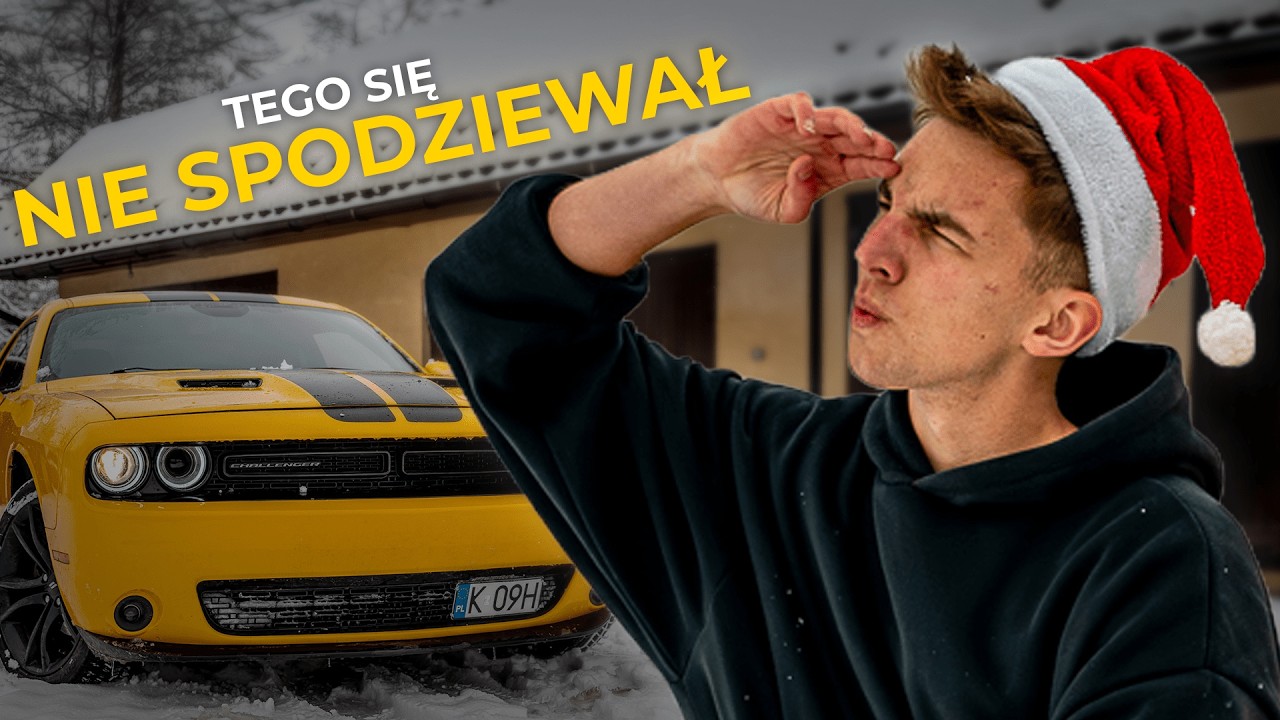 Tego się nie spodziewał..  | Dodge Challenger i finał akcji zgarnij CarPlay