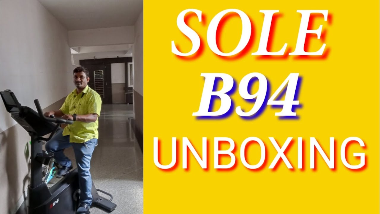 SOLE B94 UP-RIGHT BIKE UNBOXING