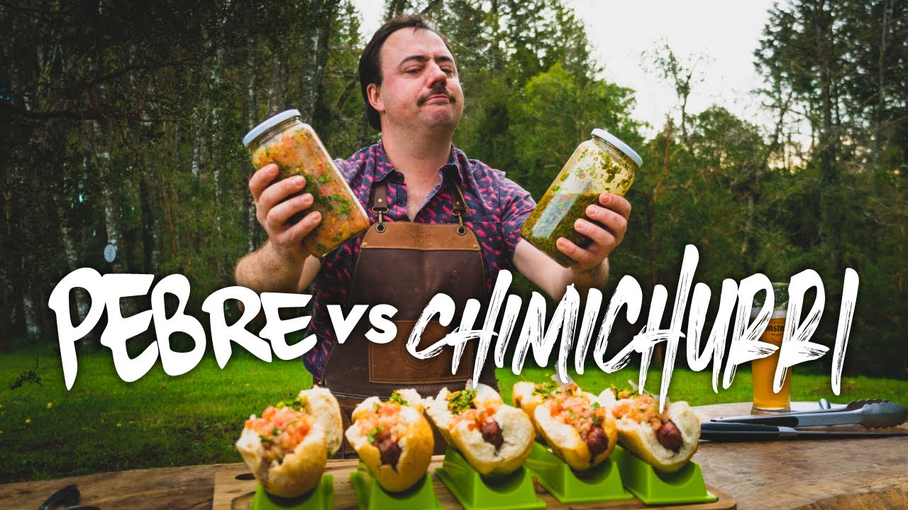 Chimichurri y Pebre Tradicional