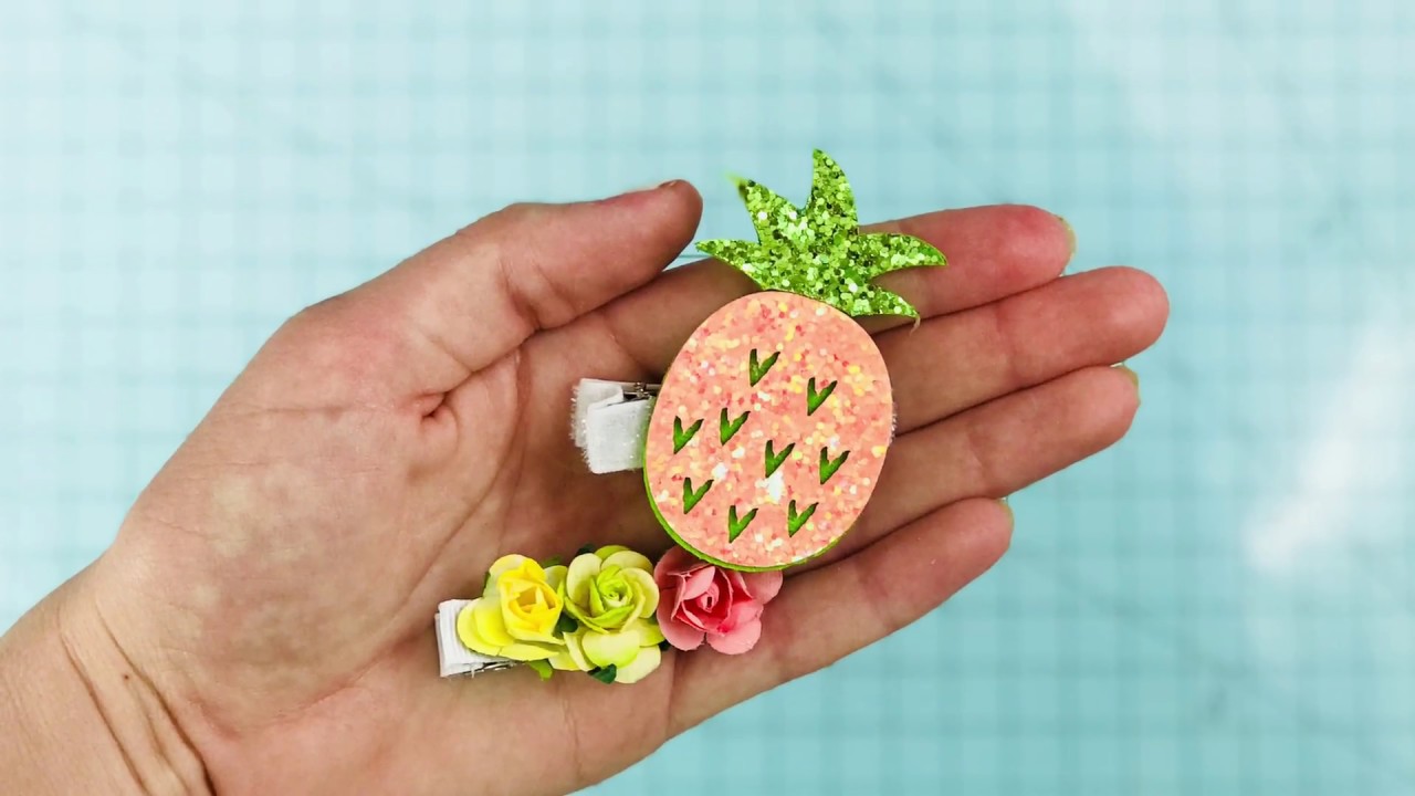 DIY HAIR CLIP TUTORIAL