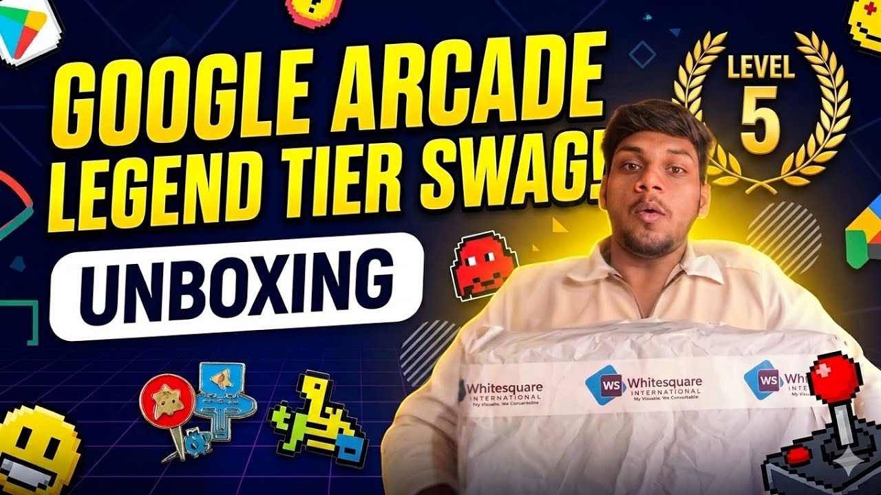 Unboxing Google Cloud Arcade Legend tier Swage Box  Review || #arcade #unboxing #google #legend ....