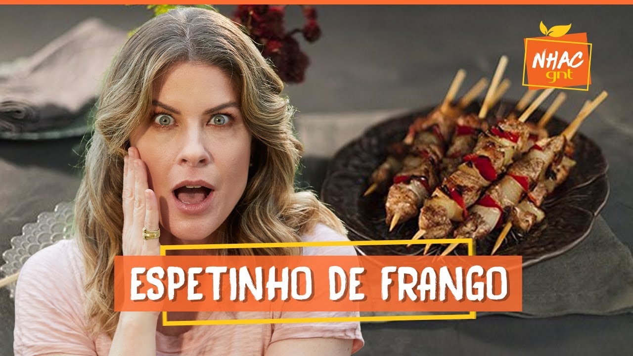 Espetinho de frango com cebola e pimentão | Rita Lobo | Cozinha Prática