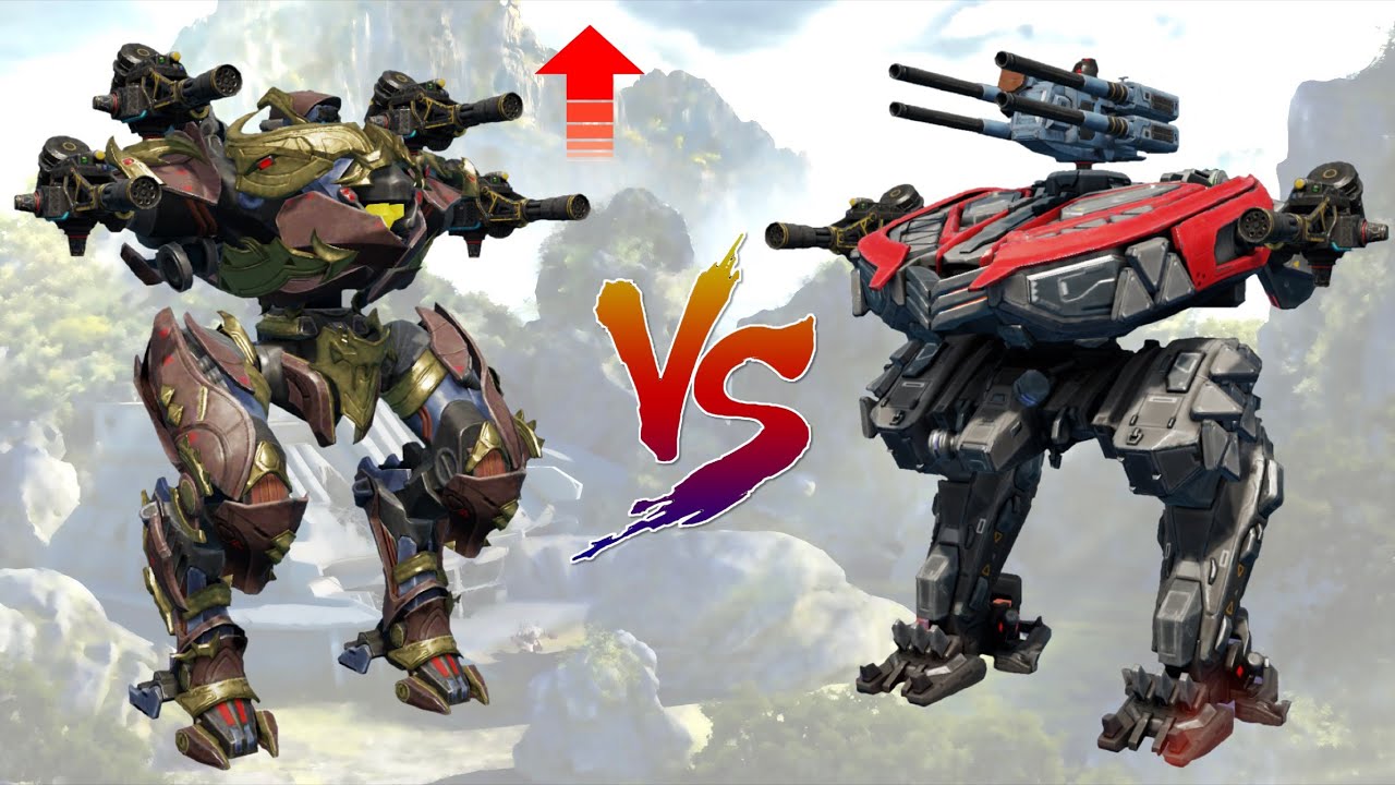 [WR] Buffed Heimdall VS Luchador - Comparison | War Robots Test Server