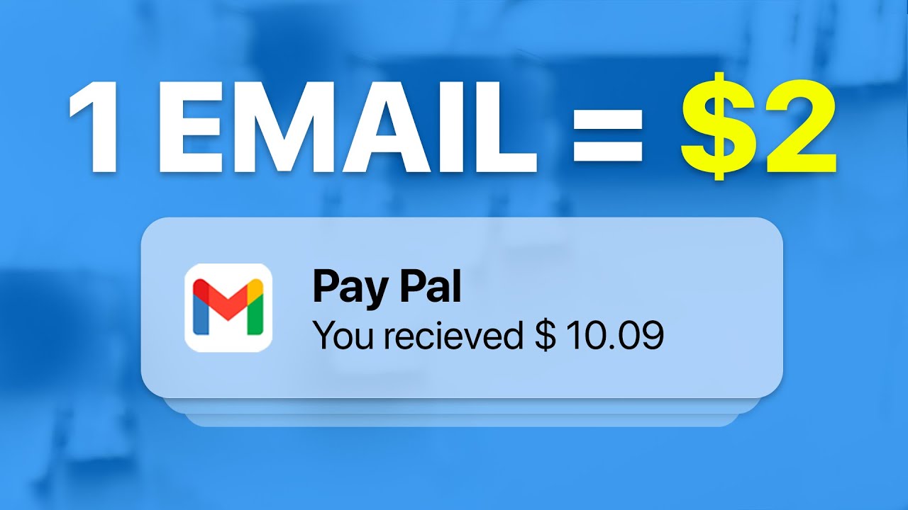 (1 Email = $2.00) 🤑 Get Paid To Read Emails WORLDWIDE