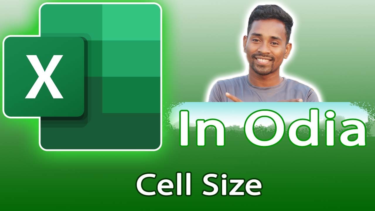 About Cells in Excel in Odia Language.