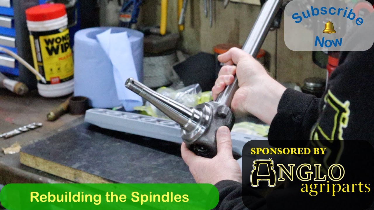 #118 Ferguson TED20 - Rebuilding Front Spindles - with Anglo Agriparts