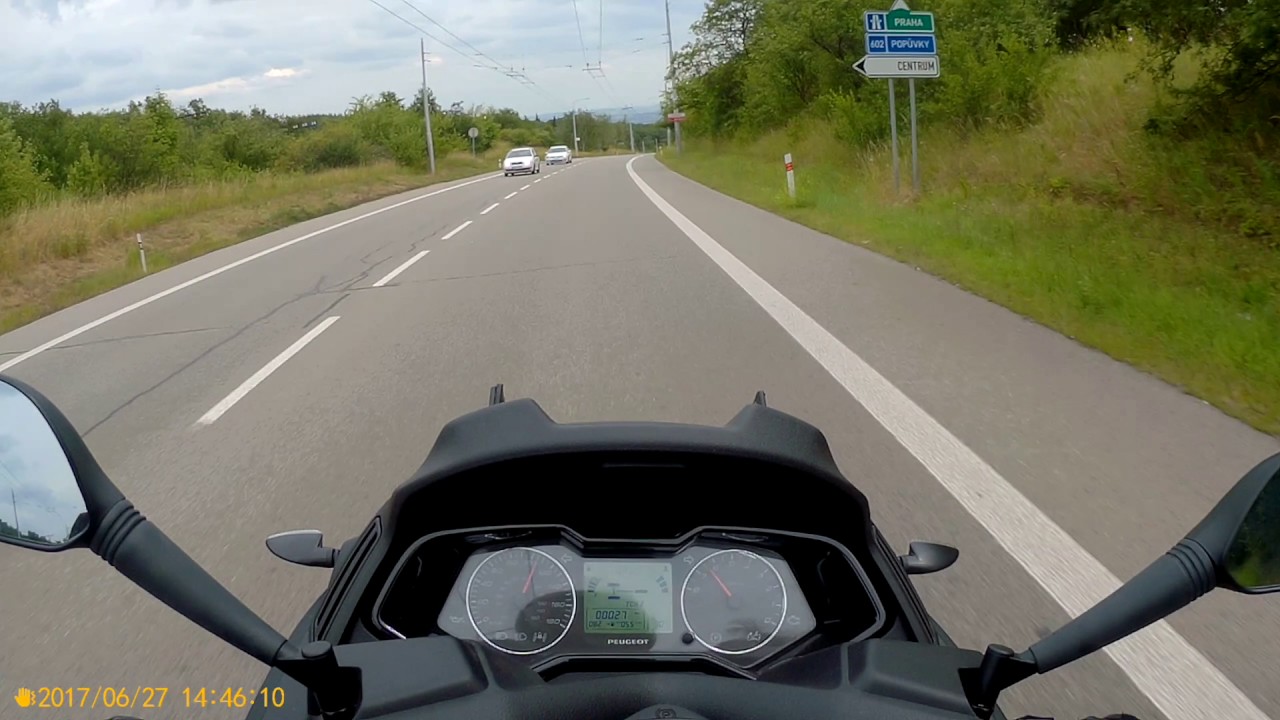 Test Drive Metropolis 400cc RX R 2017 Part 2