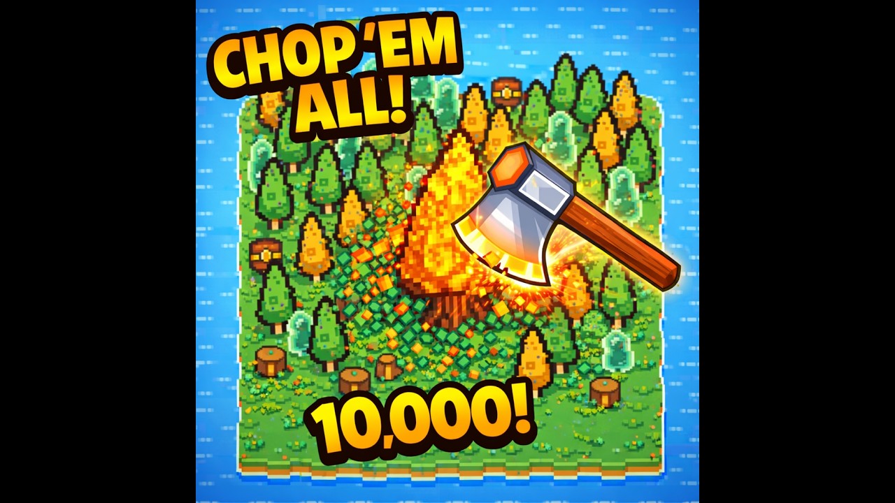 I Chopped 10,000 Trees So You Can Relax 🌳🪓