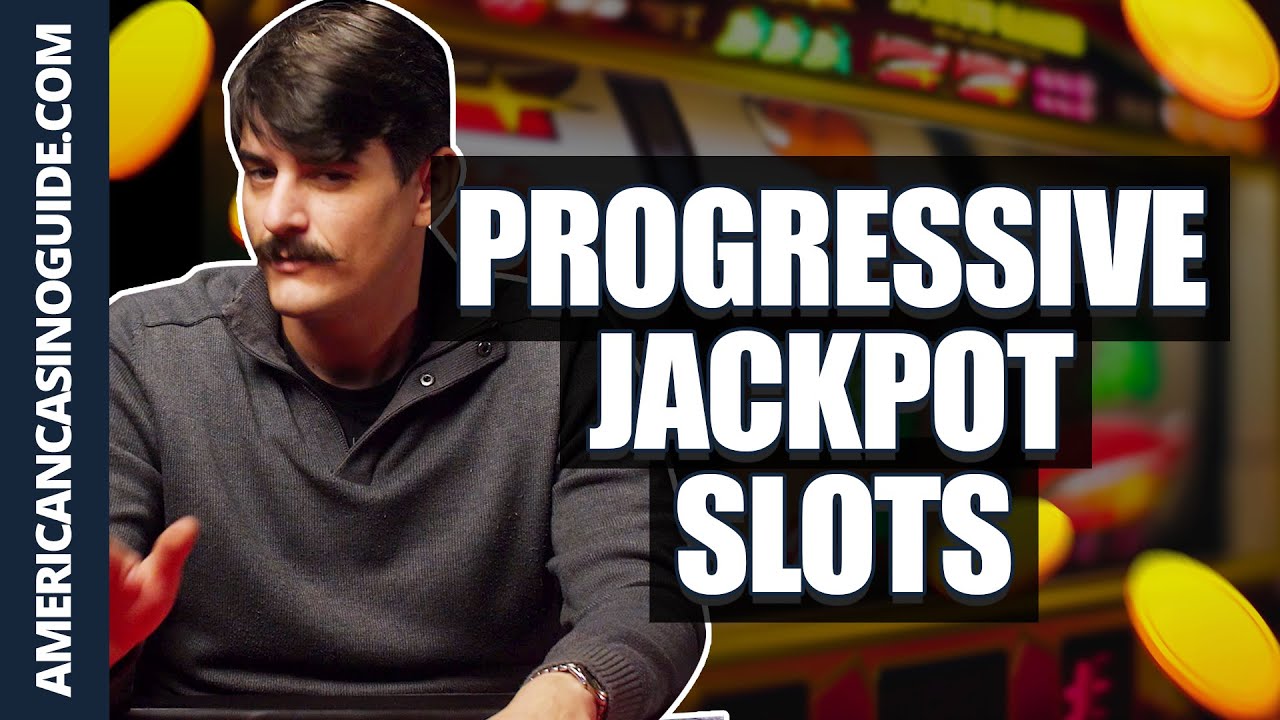 How do slots with progressive jackpots work?