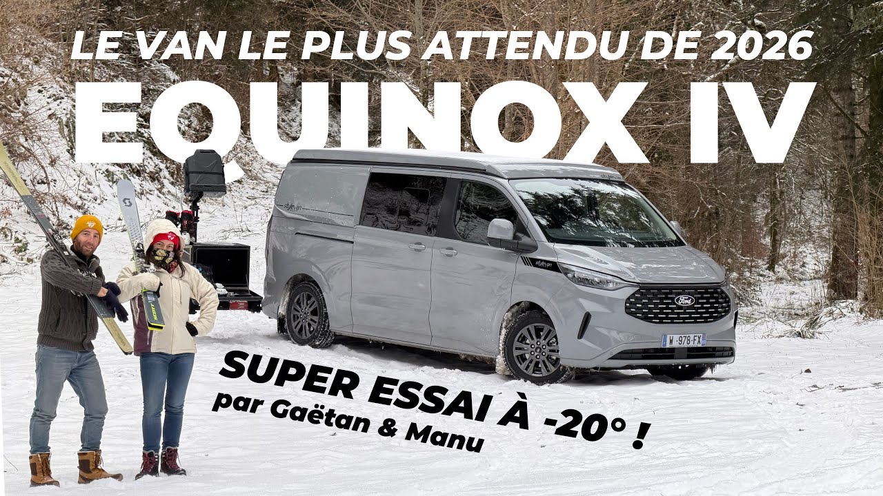 On teste LE van 4x4 conçu pour affronter le froid ❄️ Stylevan EQUINOX IV à lit permanent 😍