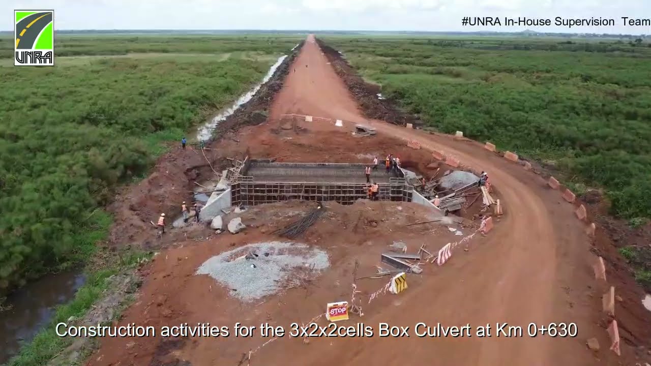 Saaka Swamp Project on Pallisa-Kaliro Road Progress-May 2023