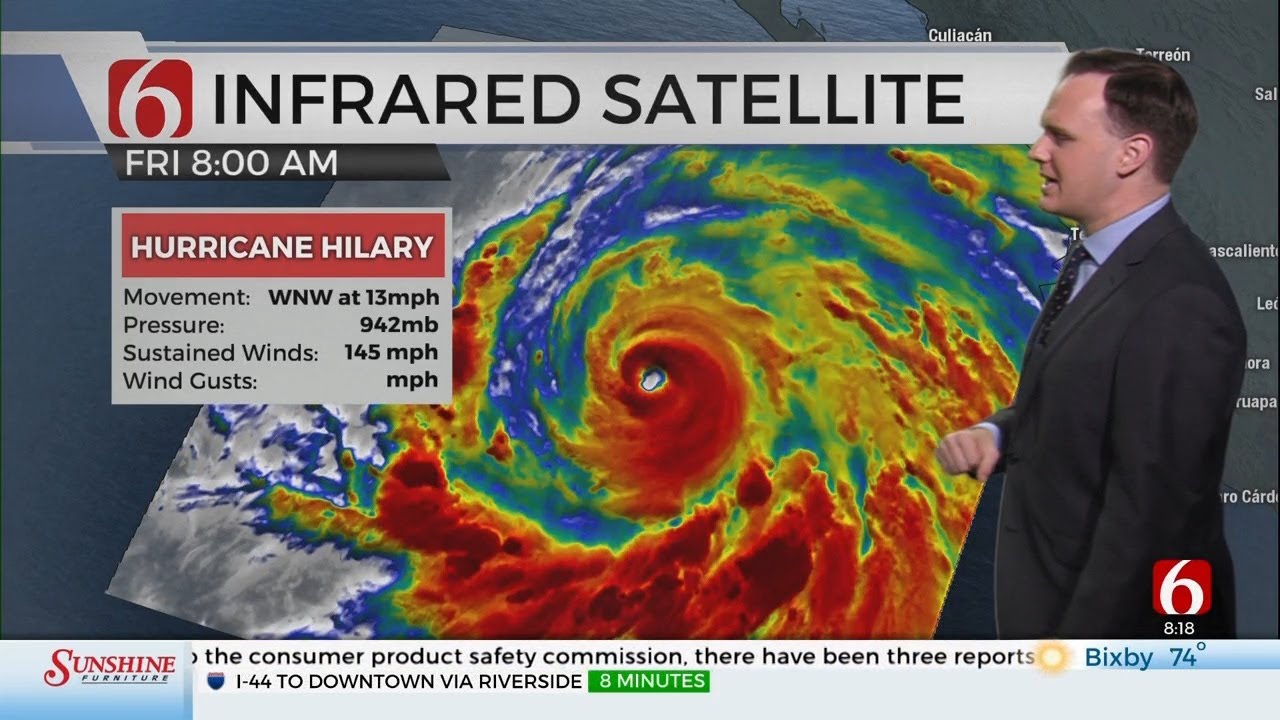 'Significant Flooding Impacts': Hurricane Hilary On Path Toward California