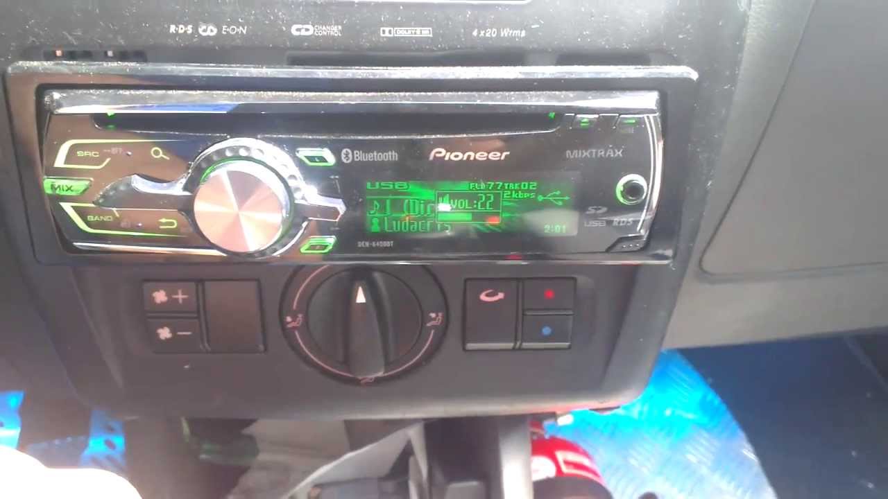 seat Ibiza 6k2 (III) custom 1 DIN radio - how to link
