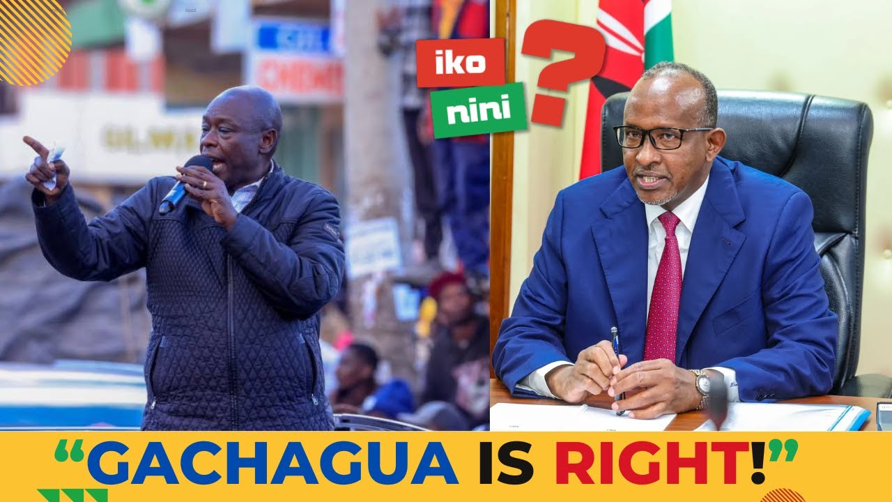 From ‘Mt.Kenya Villager’ to North Eastern Kingpin Gachagua Inspires Protests In The Somali Community