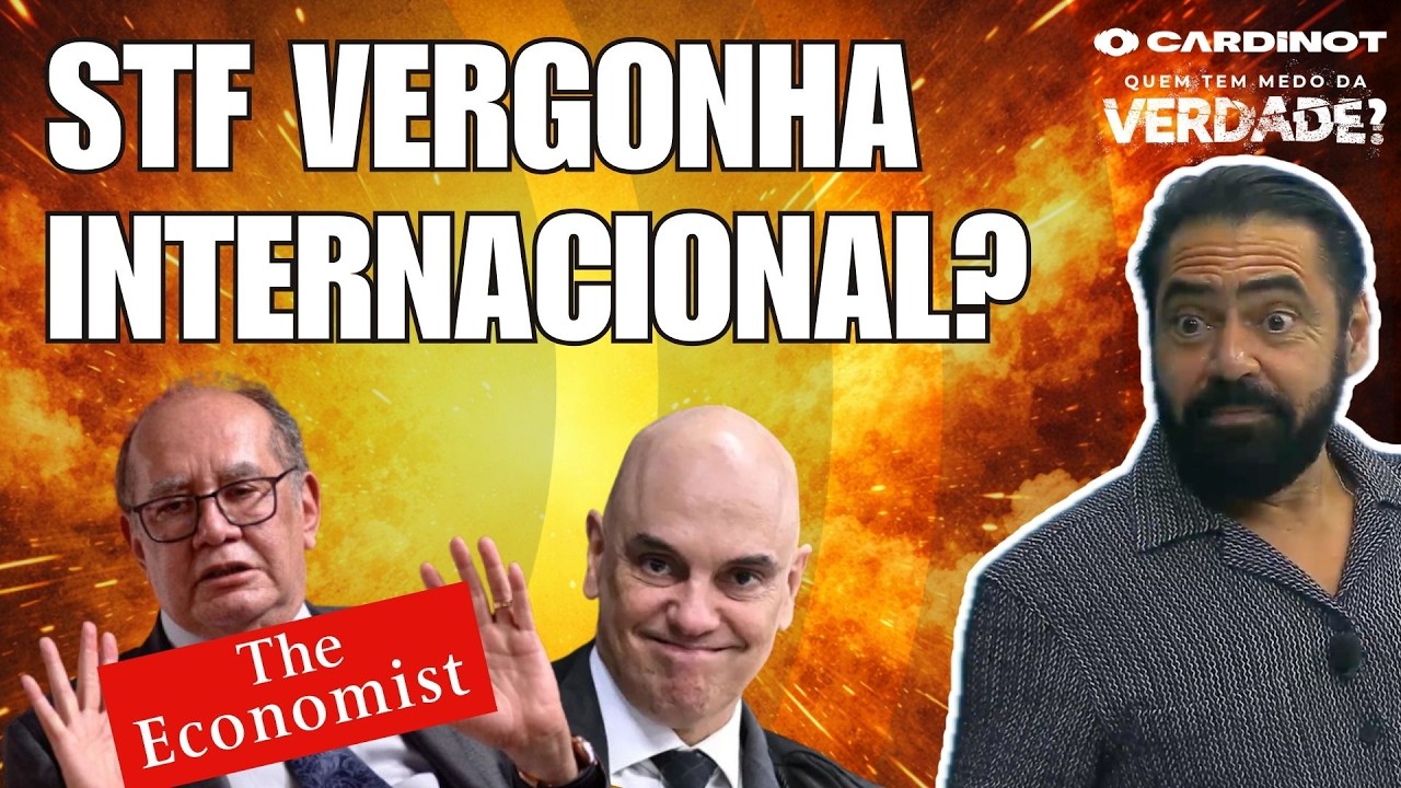 The Economist EXP&Otilde;E ESC&Acirc;NDALO do STF que ABALA o Brasil! CONFIRA URGENTE