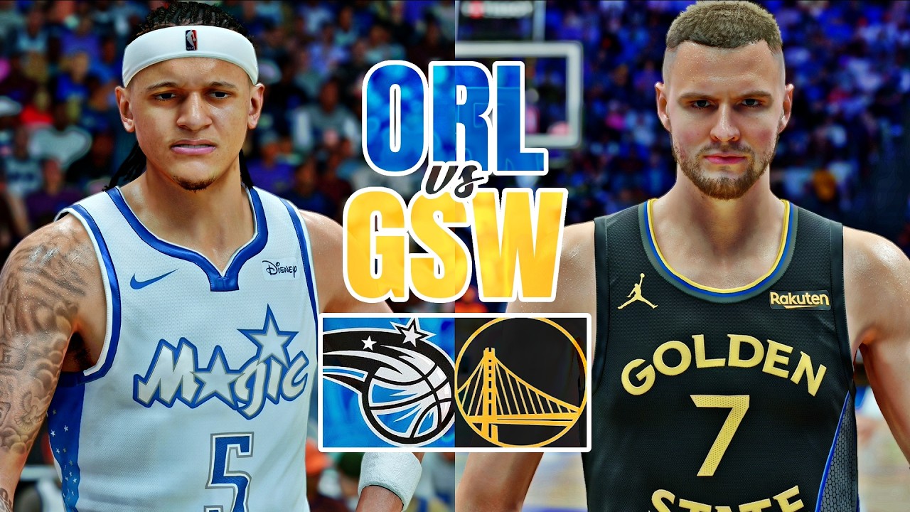NEW LOOK WARRIORS vs NEW LOOK MAGIC | NBA 2K26 (PS5 PRO)