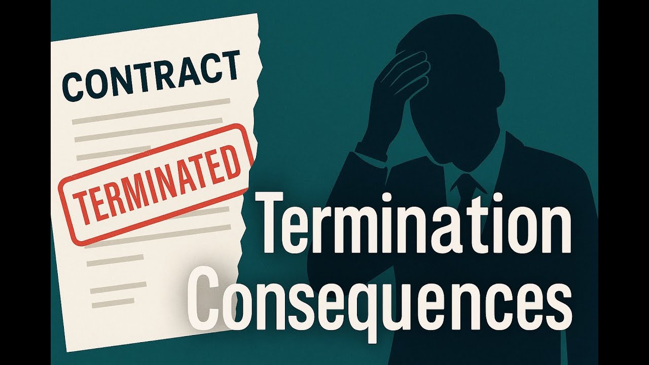 What Happens NEXT After Contract Termination? The importance of 