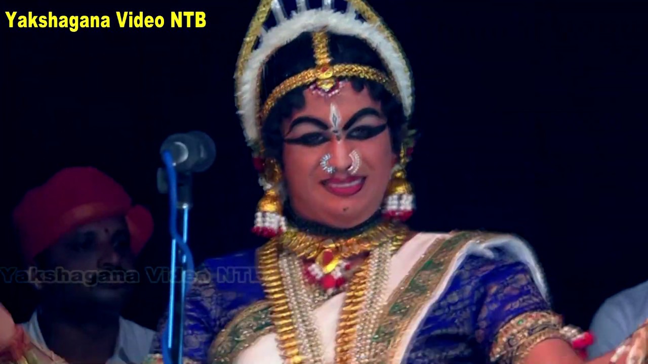 Rakshit Padre -Triloka sundari Yakshagana Dance in Swetakumar Play