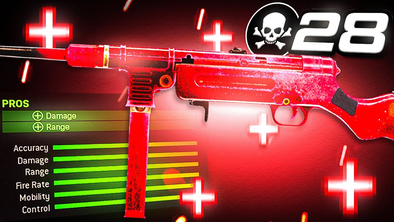 this MP40 is *BROKEN* in WARZONE! 😳 (Best MP40 Class Setup)
