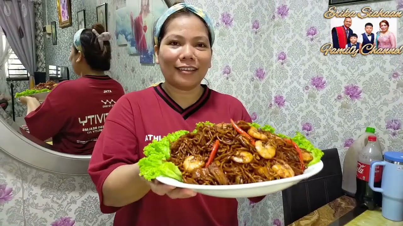 KITA MASAK MEE GORENG SEAFOOD #cooking #cookingshow #memasak 