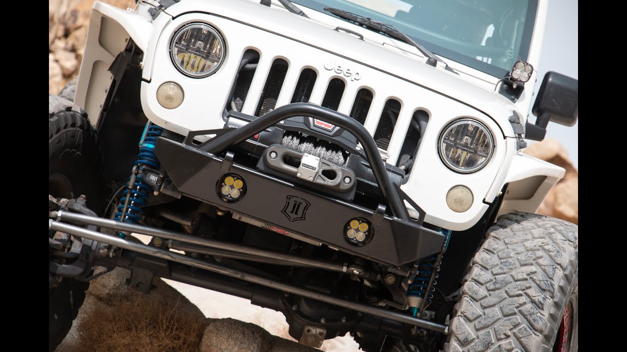 ICON IMPACT OFF-ROAD ARMOR | 07-18 JEEP WRANGLER JK COMP SERIES