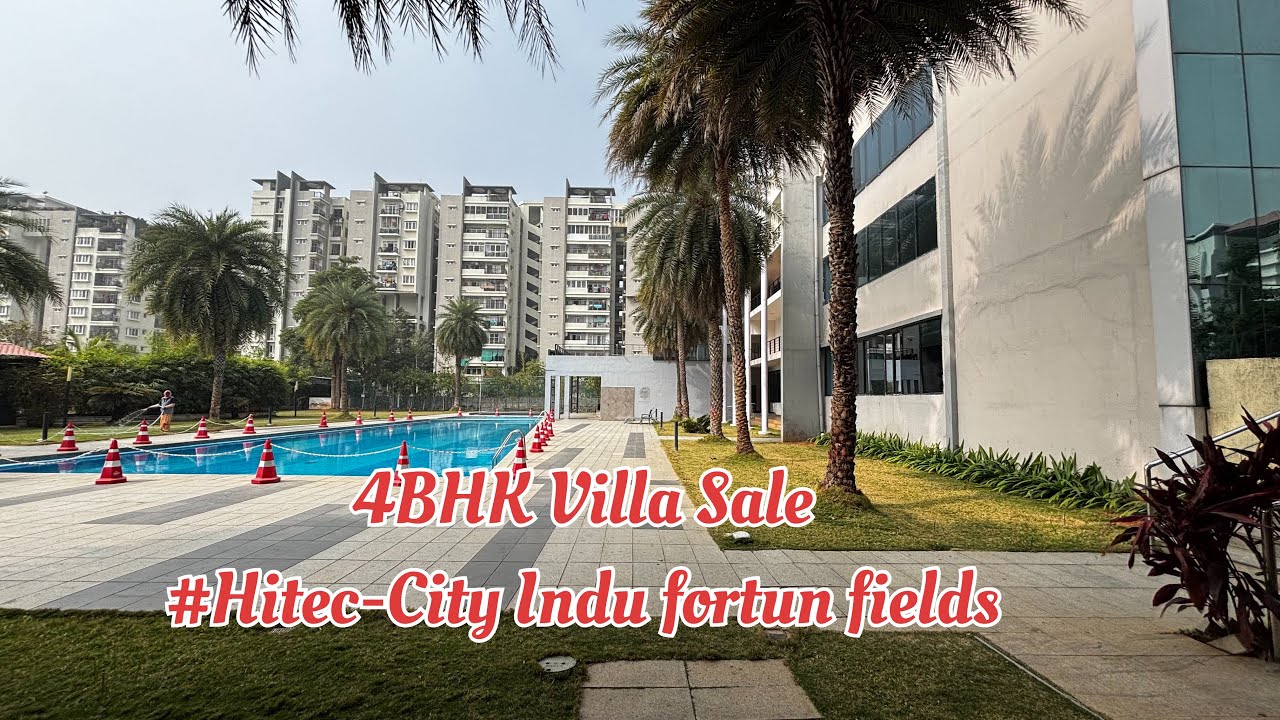 4BHK Villa Sale | Hiteccity | Hyderabad | +919700064512 | Indu fortune fields | fully furnished